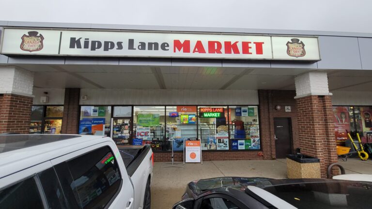 Storefront of Kipps Lane Market