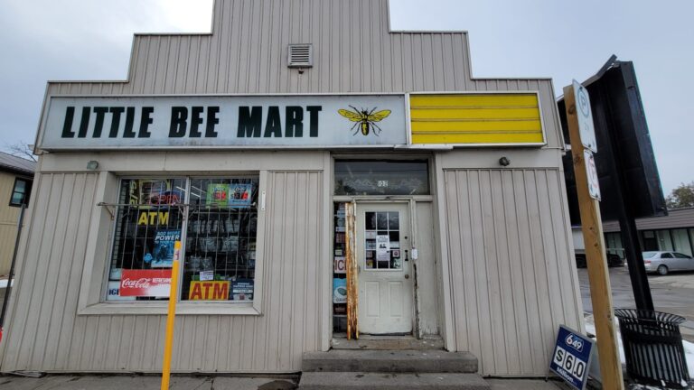 Storefront of Little Bee Mart