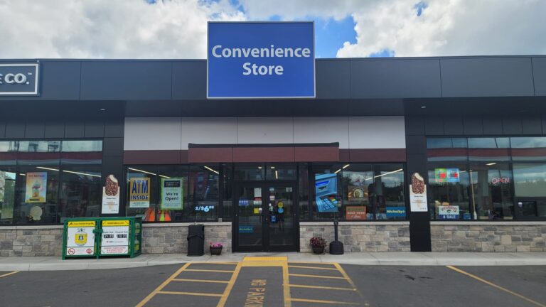 Storefront of Esso