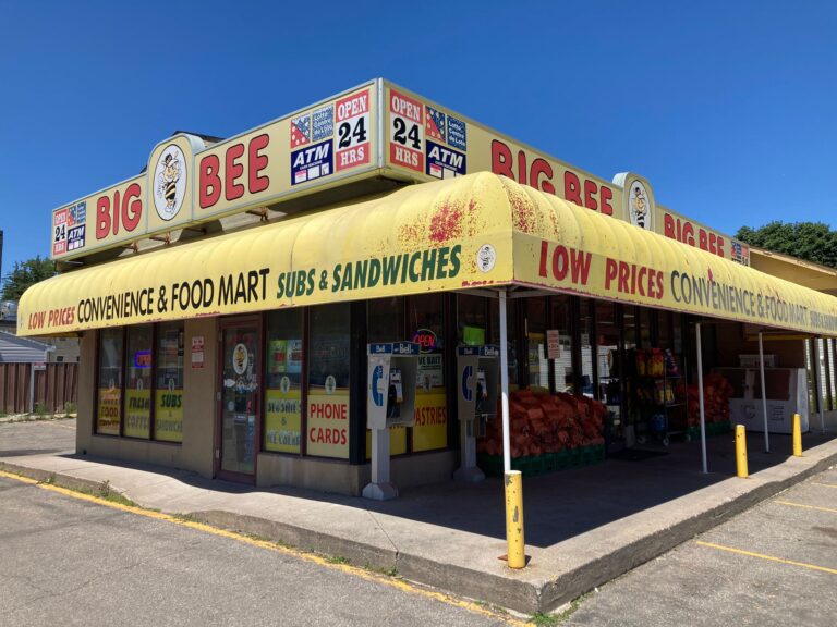 Storefront of Big Bee Convenience & Foodmart