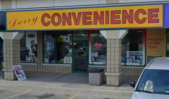 Storefront of Derry Convenience