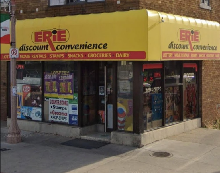 Storefront of Erie Discount