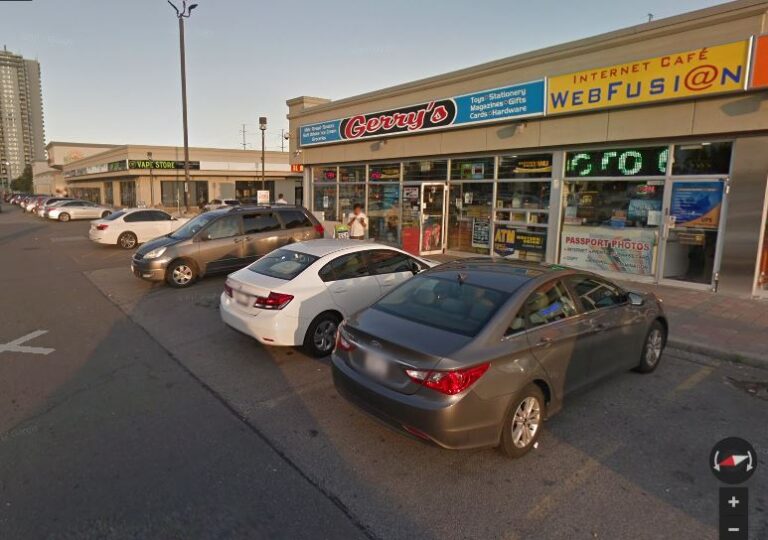 Storefront of Gerry’s Variety