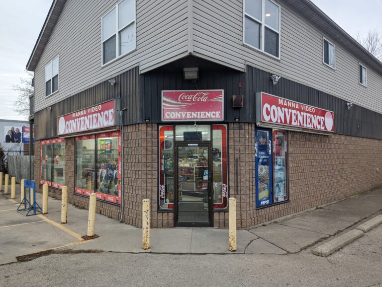 Storefront of Grand Convenience Store