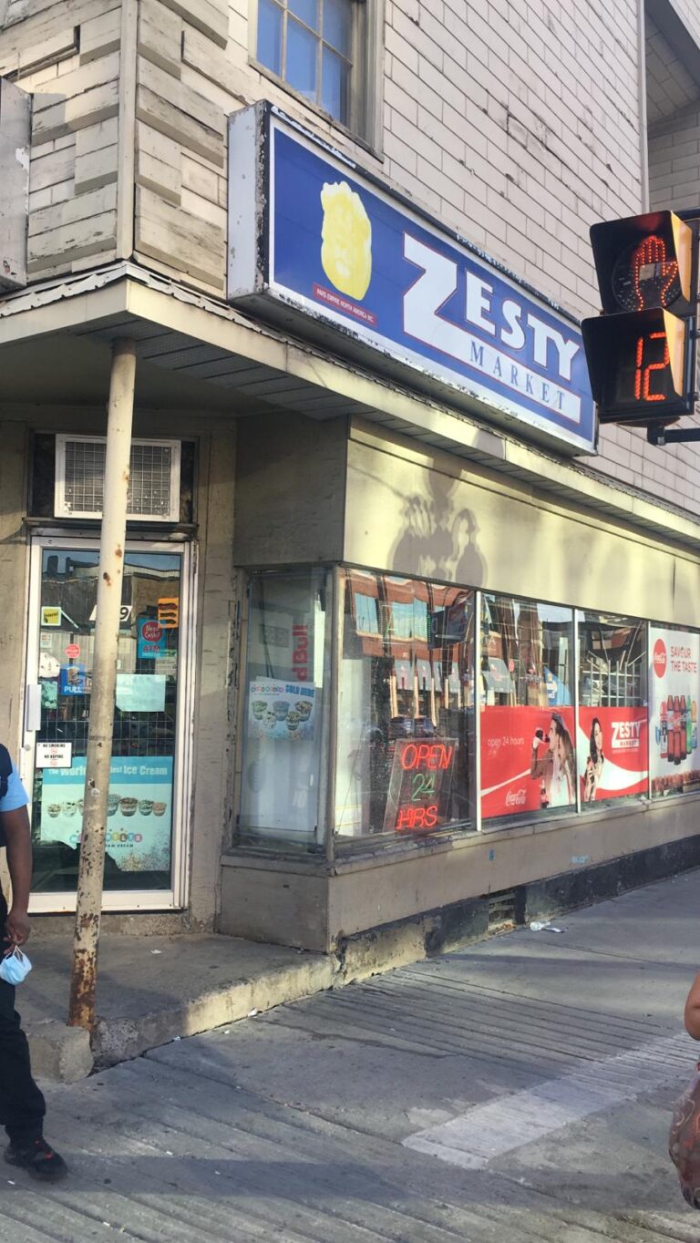 Storefront of Zesty