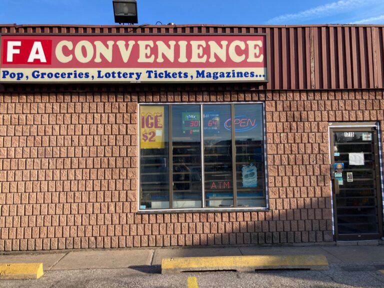 Storefront of FA Convenience