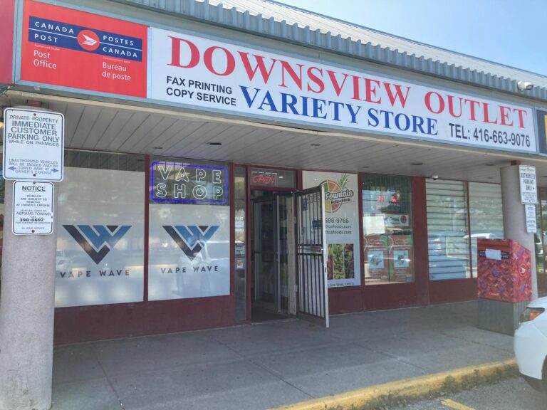 Storefront of Downsview Outlet