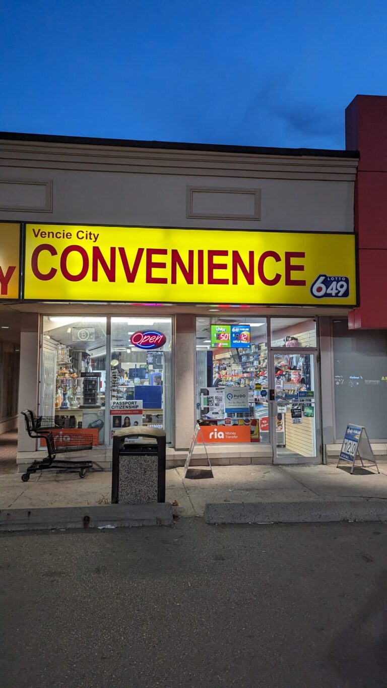 Storefront of Venice City Convenience