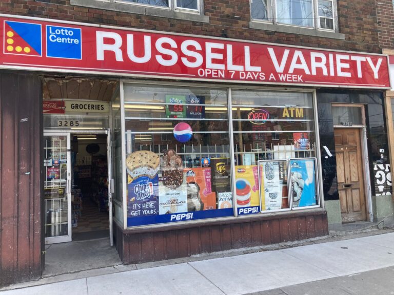 Storefront of Russell Variety