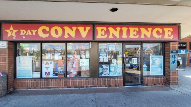 Storefront of Seven Day Convenience