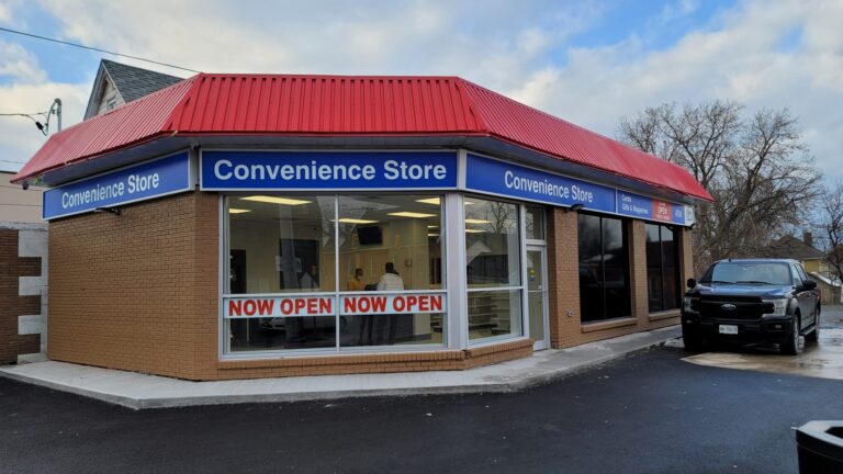 Storefront of Shell