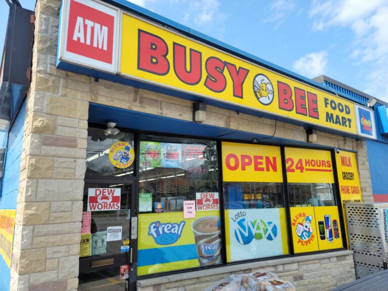 Storefront of Bee Convenience