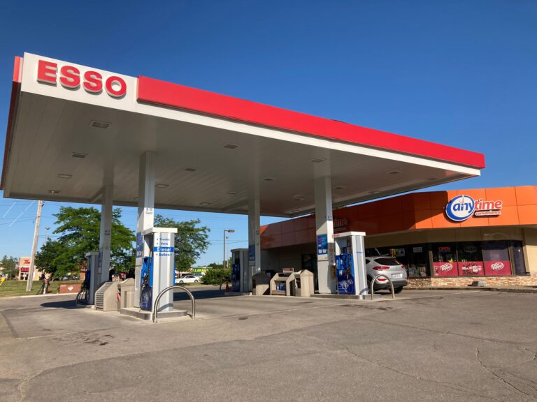 Storefront of Esso