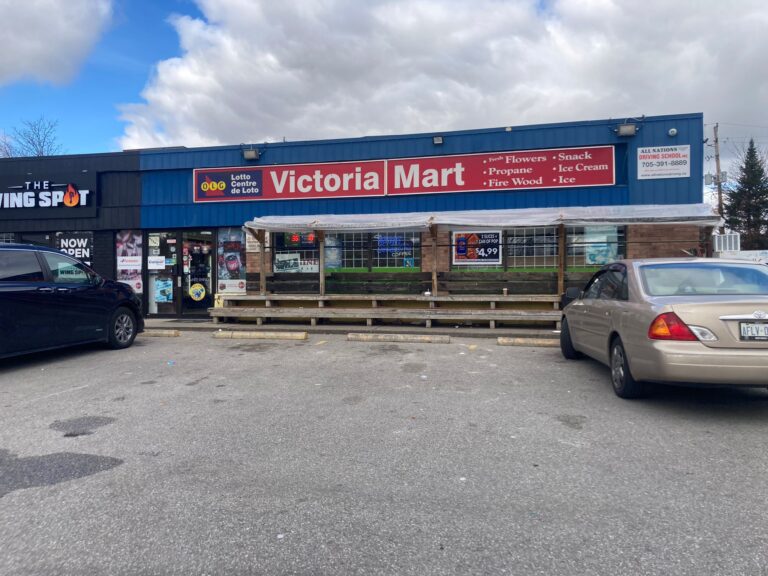 Storefront of Victoria Mart