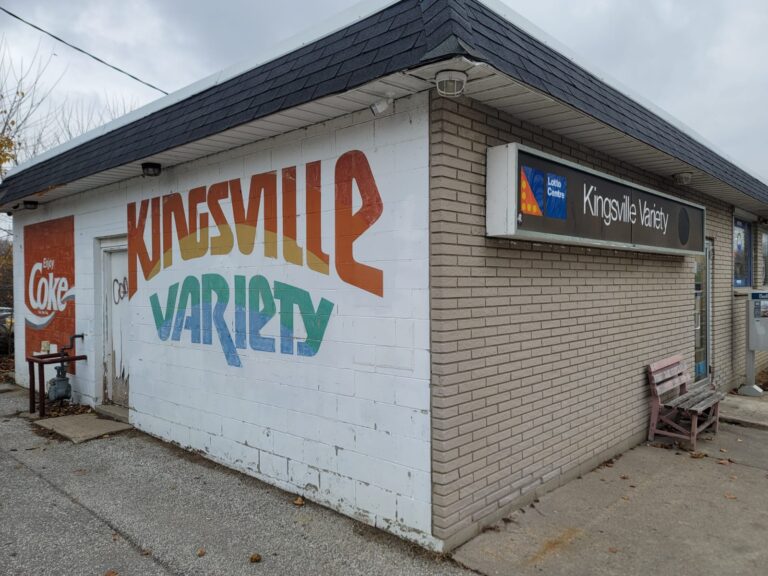 Storefront of Kingsville Variety
