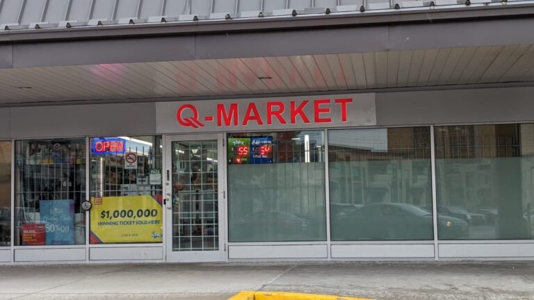 Storefront of Hasty Market