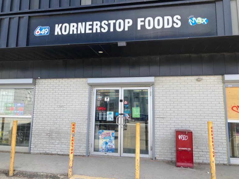 Storefront of Korner Stop