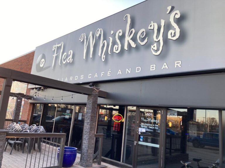 Storefront of Flea Whiskeys