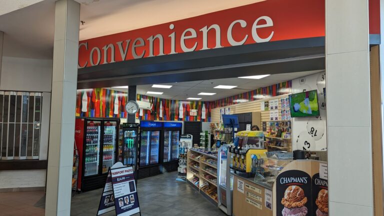Storefront of New York News
