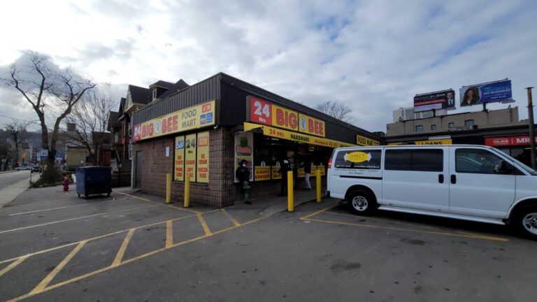 Storefront of Big Bee Convenience