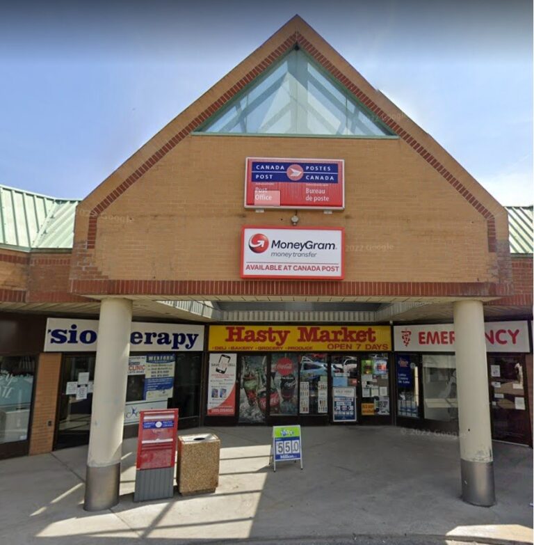 Storefront of Hasty Market