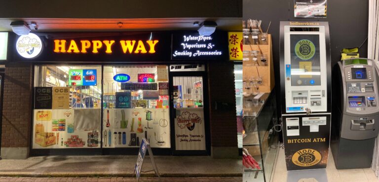 Storefront of Happy Way Whitby