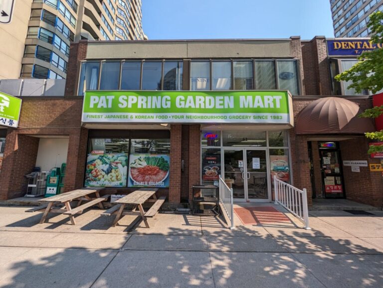 Storefront of PAT Spring Market