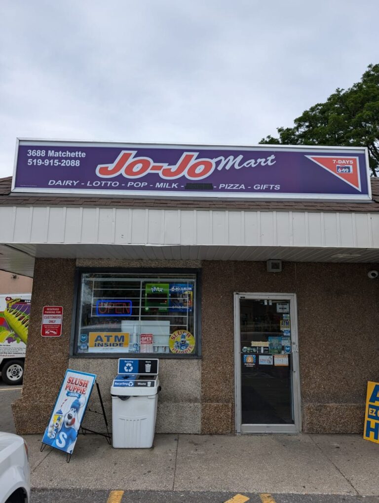 Storefront of JOJO Mart