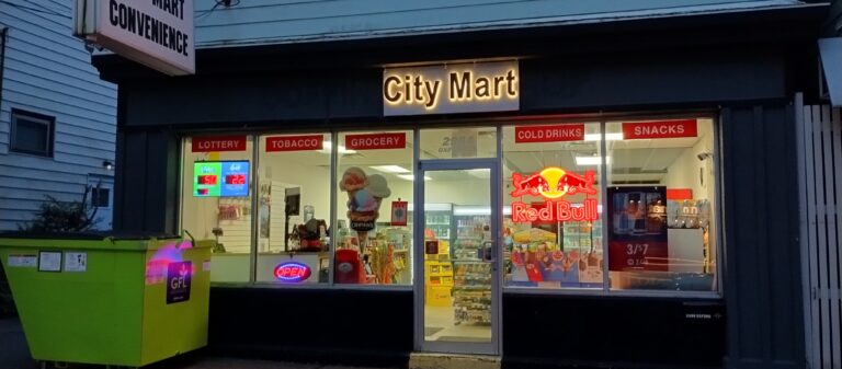 Storefront of City Mart