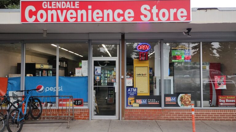 Storefront of Glendale Conv Store