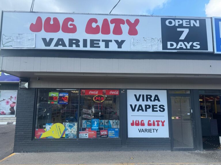 Storefront of Jug City