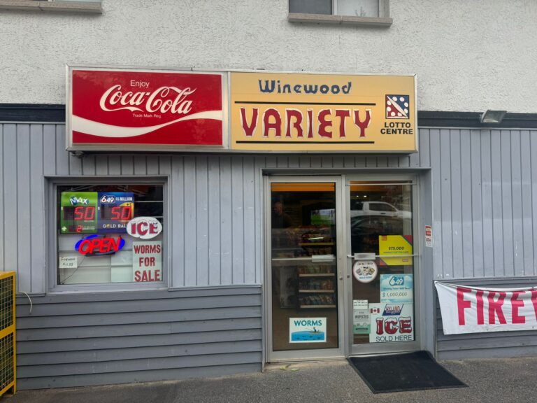 Storefront of Winewood Variety
