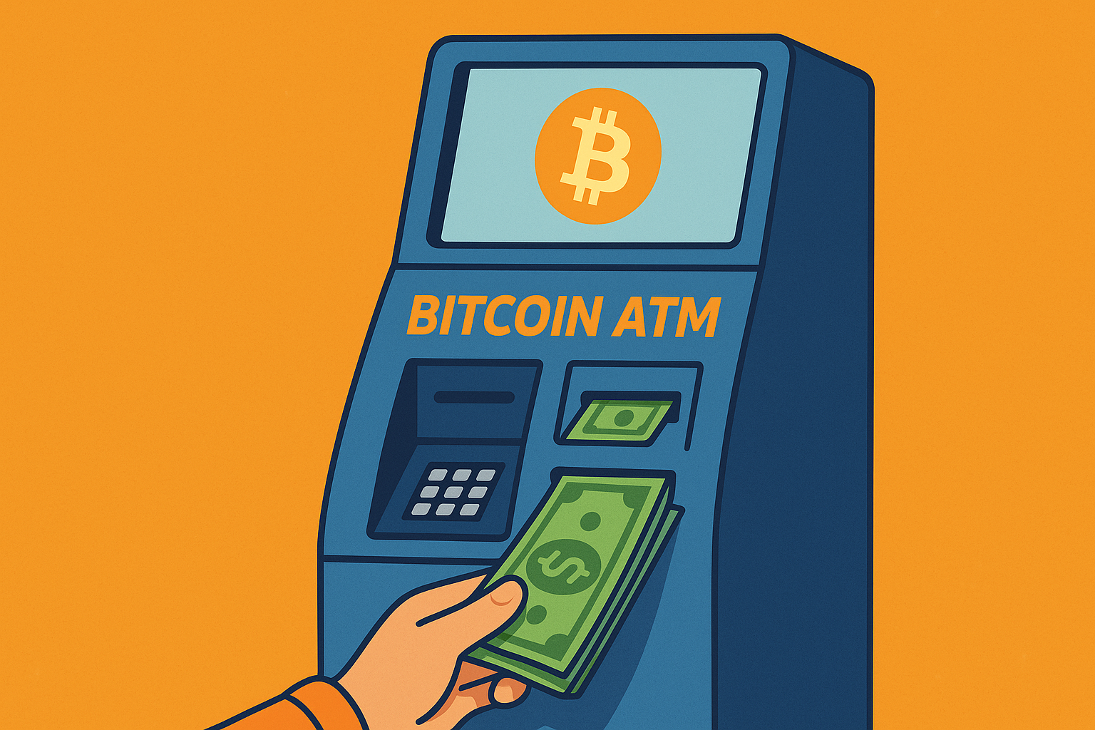 Buying Bitcoin With Cash: The Easy Way Through Bitcoin ATMs